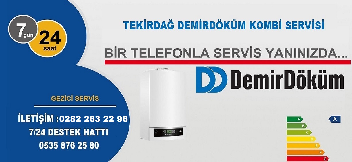 Süleymanpaşa Demirdöküm Kombi Servisi 0282 263 22 96